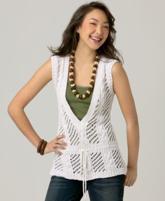 American Rag Cable-Knit Tunic