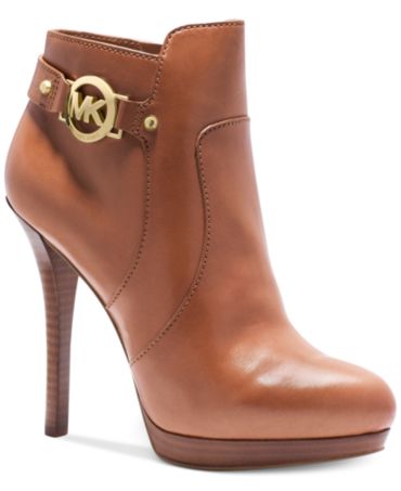 michael michael kors women's cramer platform booties