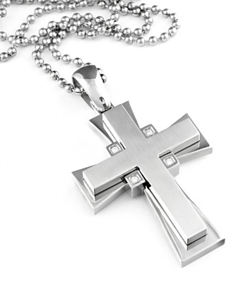 stainless steel cross canvas