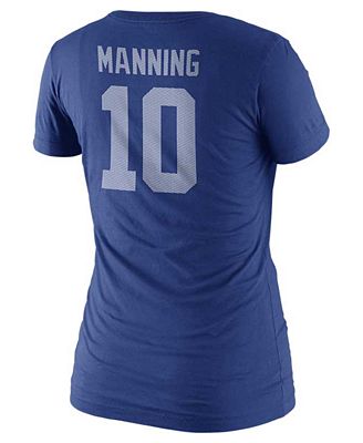 Nike Women's Eli Manning New York Giants Player T-Shirt
