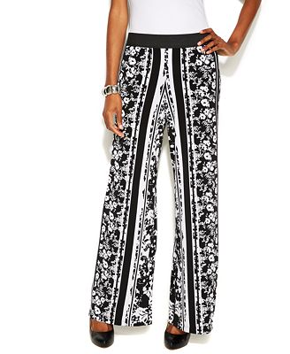 macy's palazzo pants petite