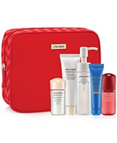 Choose a 6-Pc. Gift with purchase of 2 or more items from the Shiseido skin care collection