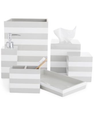 Kassatex Cabana Bath Accessories Collection - Bathroom Accessories ...