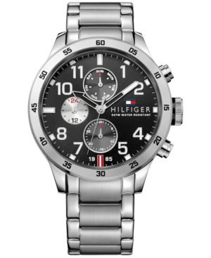 UPC 885997152686 product image for Tommy Hilfiger Men's Stainless Steel Bracelet Watch 46mm 1791141 | upcitemdb.com