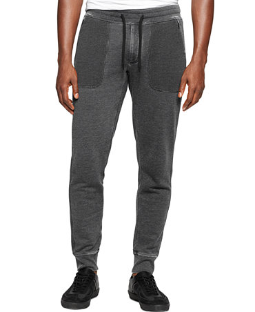 Calvin Klein Jeans Burnout Joggers - Pants - Men - Macy's