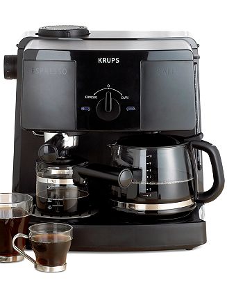 Krups XP1500 Coffee Maker, Espresso Combo