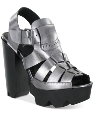 UPC 887696394572 product image for Mia Luka Mega Platform Lug Heeled Sandals Women's Shoes | upcitemdb.com