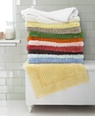 Martha Stewart Collection Solid Cotton Bath Rug