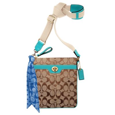 COACH HAMPTONS SIGNATURE SWINGPACK