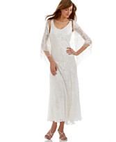 Alex Evenings Sleeveless Beaded Dress Alex Evenings Sleeveless Beaded Dress