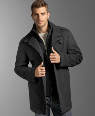 hugo boss cashmere wool coat