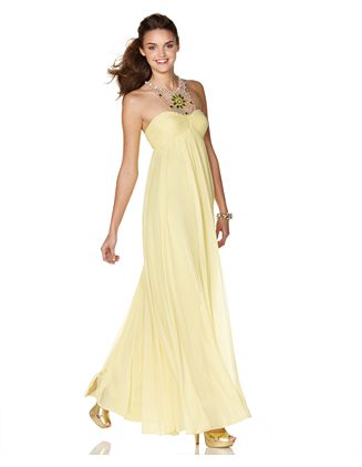 Adrianna Papell Dress, Gown with Beading