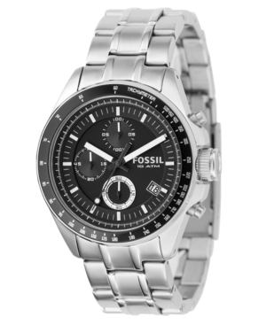 UPC 691464496395 product image for Fossil Men's Chronograph Decker Stainless Steel Bracelet Watch 40mm CH2600 | upcitemdb.com