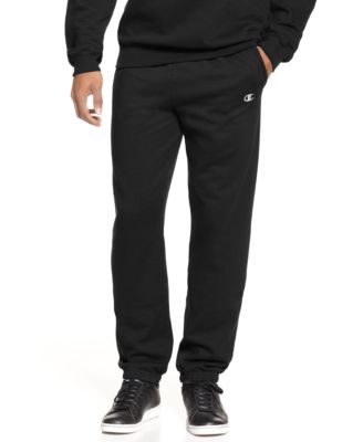 champion eco fleece elastic hem men's sweatpants p2519