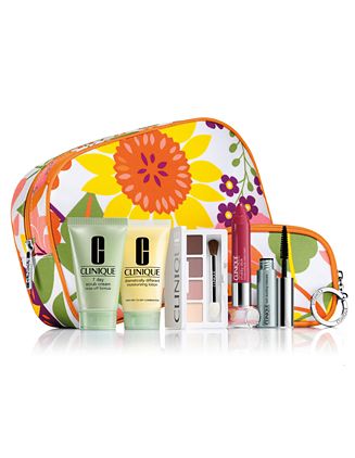 FREE 7-Pc. Gift with $21.50 Clinique purchase 