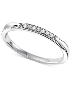 Macywedding Rings on Sterling Silver Ring  Diamond Accent Wedding Ba