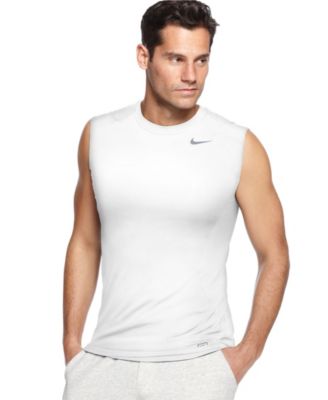 nike pro combat fitted sleeveless