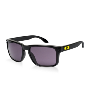 Oakley Men's Gradient Holbrook OO9102-21 Black Square Sunglasses