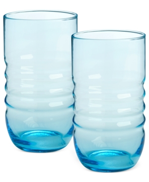 UPC 635452106125 product image for Closeout! Artland Glassware, Set of 2 Spa Highball Glasses | upcitemdb.com