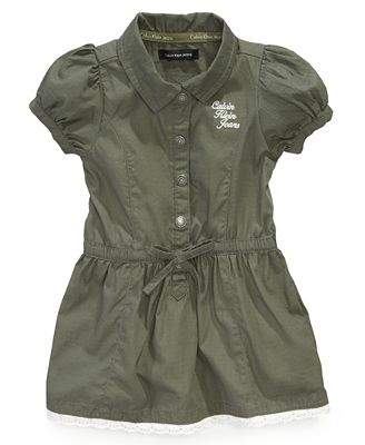 Calvin Klein Baby Dress, Baby Girls Dress with Bloomers