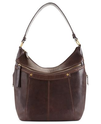 Tignanello Handbag, Classic Essentials Vintage Leather Hobo - Handbags & Accessories - Macy&#39;s
