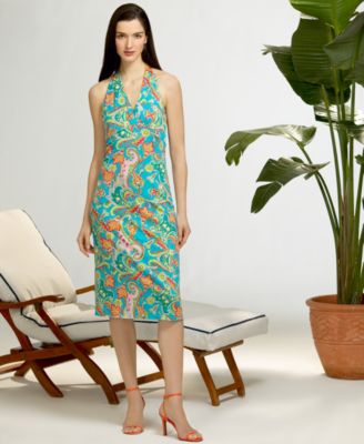 Lauren by Ralph Lauren Woman Paisley-Print Silk Dress