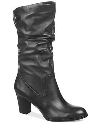 Naturalizer Lamont Wide Calf Tall Boots - Shoes - Macy's