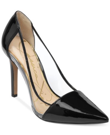jessica simpson lucite pumps