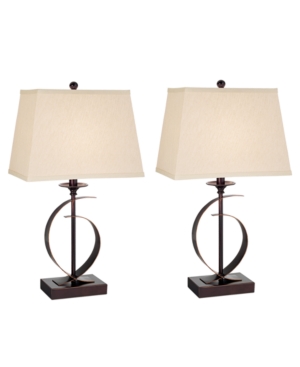 UPC 736101298908 product image for Pacific Coast Novo Set of 2 Table Lamps Bedding | upcitemdb.com