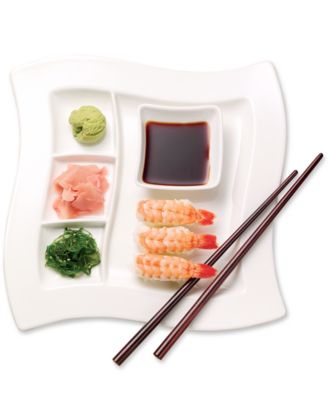 dinner set macys
 on ... Wave Square Bowl - Casual Dinnerware - Dining & Entertaining - Macy's
