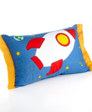 Rocketship Decorative Pillow