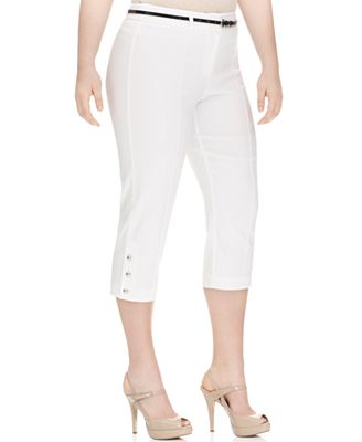 style and co plus size capris