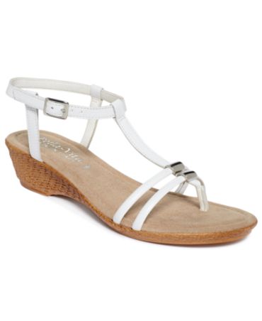 Bella Vita Italian Collection Grazie Wedge Sandals - Shoes - Macy's