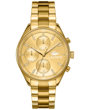 UPC 885997132602 product image for Lacoste Women's Philadelphia Gold Ion-Plated Stainless Steel Bracelet Watch 39mm | upcitemdb.com