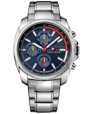 UPC 885997130868 product image for Tommy Hilfiger Men's Stainless Steel Bracelet Watch 44mm 1791081 | upcitemdb.com