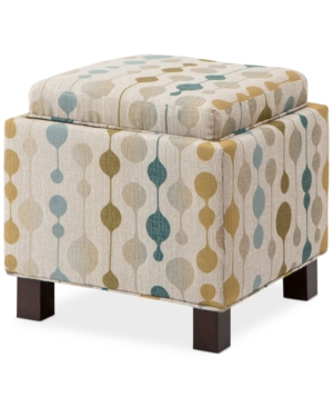 UPC 675716556020 product image for Kylee Sand Fabric Accent Storage Ottoman with Pillows, Direct Ships for just $9. | upcitemdb.com