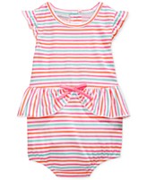 First Impressions Baby Girls' Striped Romper
