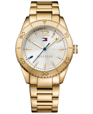UPC 885997153058 product image for Tommy Hilfiger Women's Gold-Tone Bracelet Watch 38mm 1781268 | upcitemdb.com