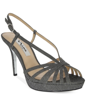 UPC 716142736867 product image for Nina Fenix Platform Evening Sandals Women's Shoes | upcitemdb.com