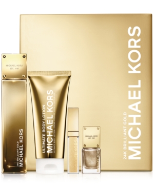 UPC 022548356326 product image for Michael Kors 24k Brilliant Gold Gift Set | upcitemdb.com