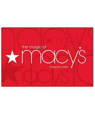 The Magic of Macy's Gift Card with Letter - All Occasions - Gift Cards ...