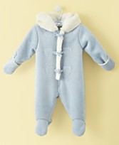 First Impressions Baby Boy Bear Toggle Footie First Impressions Baby Boy Bear Toggle Footie