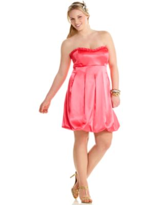 pink prom dresses - plus size prom dresses 8