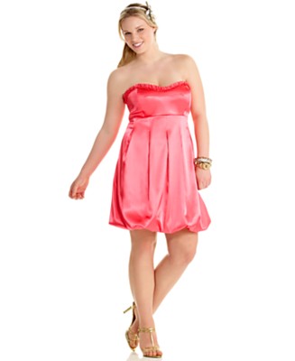 pink prom dresses - plus size prom dresses 8