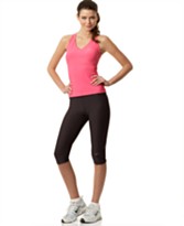 Nike Dedication Sport Tank Top & Core Tech Capri Pants Nike Dedication Sport Tank Top & Core Tech Capri Pants