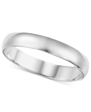 Macywedding Rings on Gold Ring  Wedding Band  2 6 Mm    Rings   Jewelry   Watches   Macy S