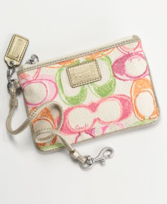 COACH POPPY DREAM C SMALL WRISTLET