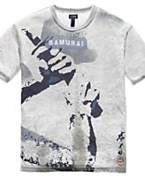Armani Jeans T Shirt, Samurai Burn Out T Shirt 