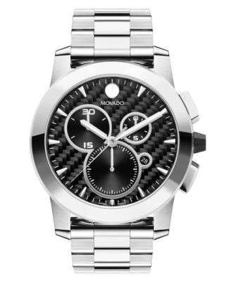 Movado 2600094 on Movado Watch  Men S Swiss Chronograph Vizio Stainless Steel Bracelet
