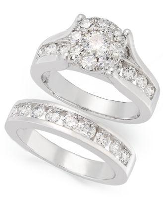 Prestige Unity Diamond Ring, 14k White Gold Diamond Prestige Unity ...